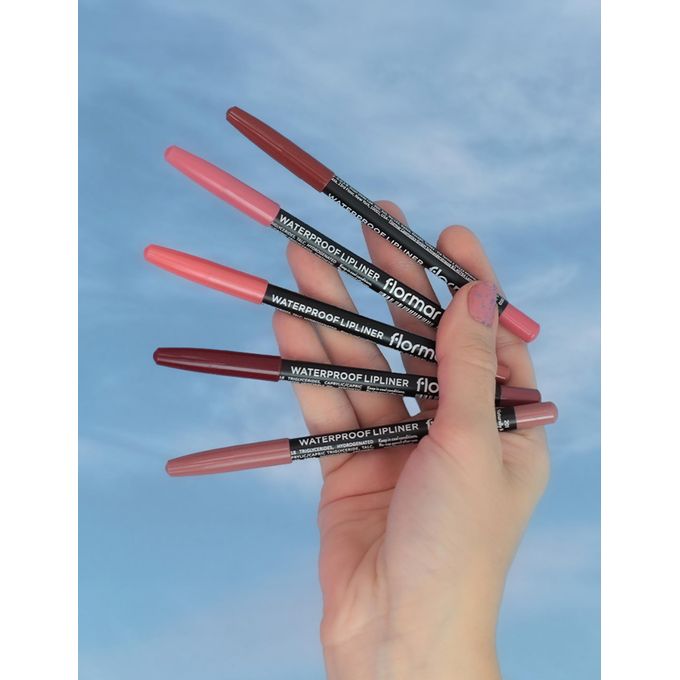 Flormar Waterproof Lipliner – 232 Passionate Red Long-Wear, Waterproof, Precise Tip, Smooth LipCare Makeup Lips