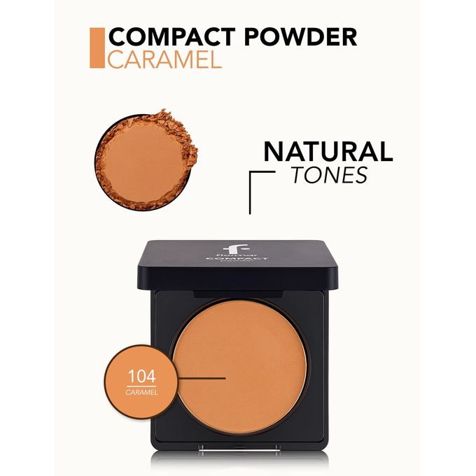 Flormar Compact Powder Smooth Texture, Long-Wear, Soft, Buildable Makeup Powder