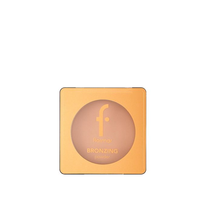 Flormar  Bronzing Powder Bronze Star Radiant Finish Highlighter, Buildable Glow, Smooth Texture Makeup Powder