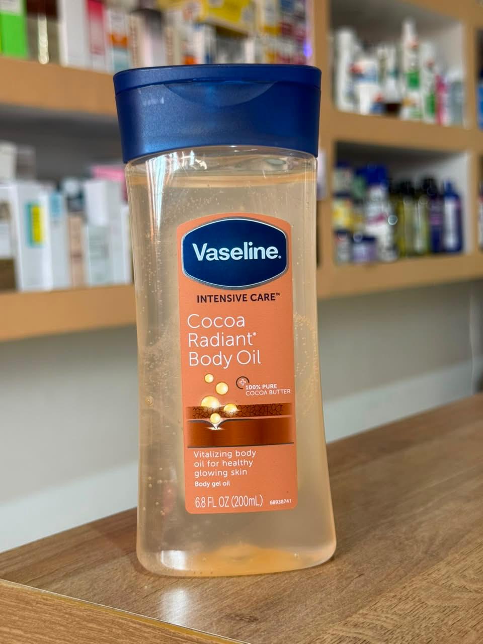 Vaseline Body Oil Gel Moisturizer for Glowing Skin – Intensive Care Cocoa Radiant, Calm Healing, Vanilla Glow, Healthy Bright & Argan Shimmer
