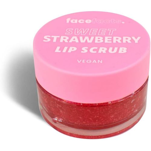 Face Facts Soft Sugar Lip Scrub Strawberry– Gentle Exfoliating Lip Scrub for Soft & Smooth Lips