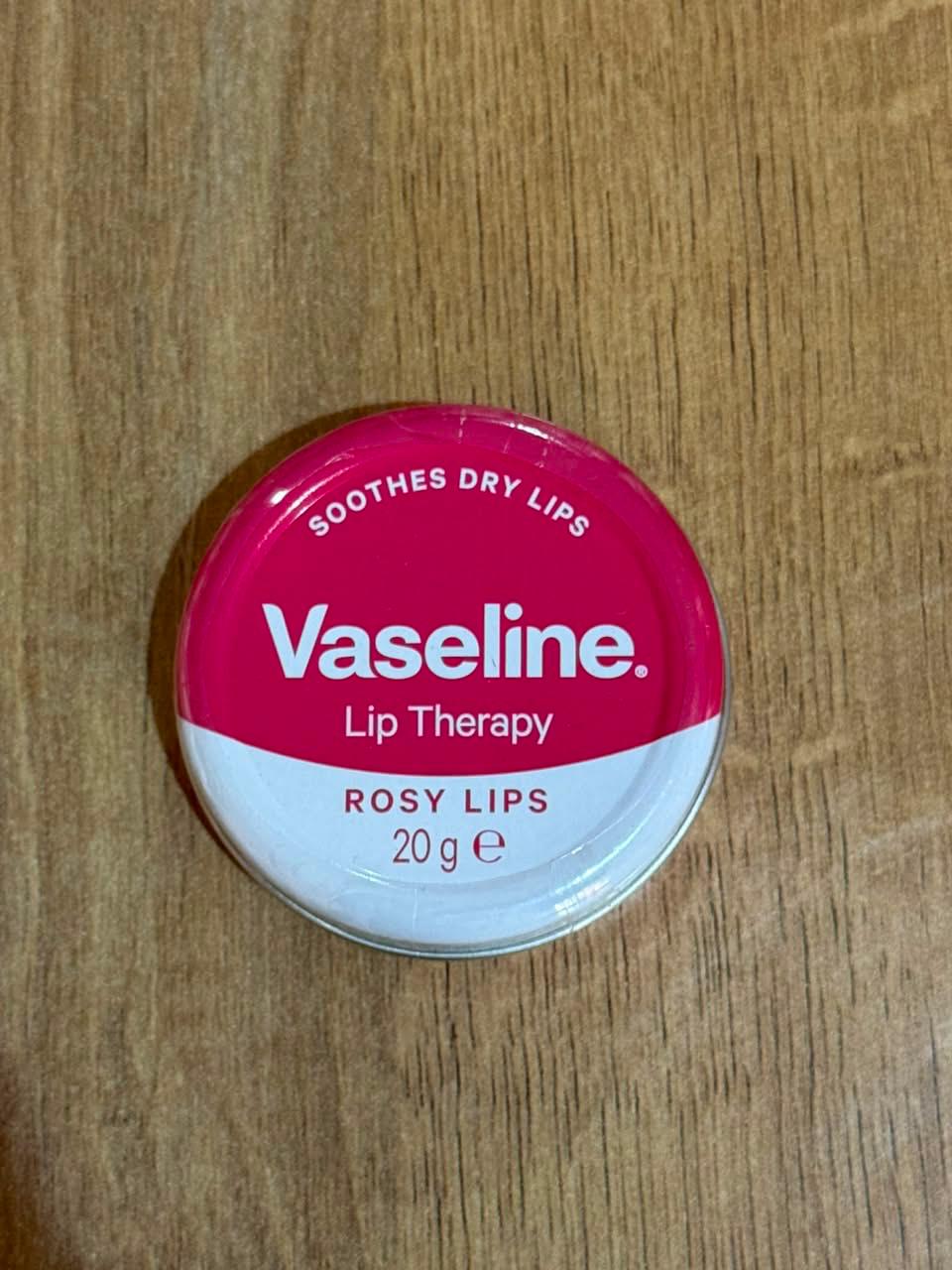 Vaseline Lip Therapy Original, Rosy Lips, Cocoa Butter & Aloe Vera Lip Balm – Moisturizing Lip Care for Dry & Chapped Lips