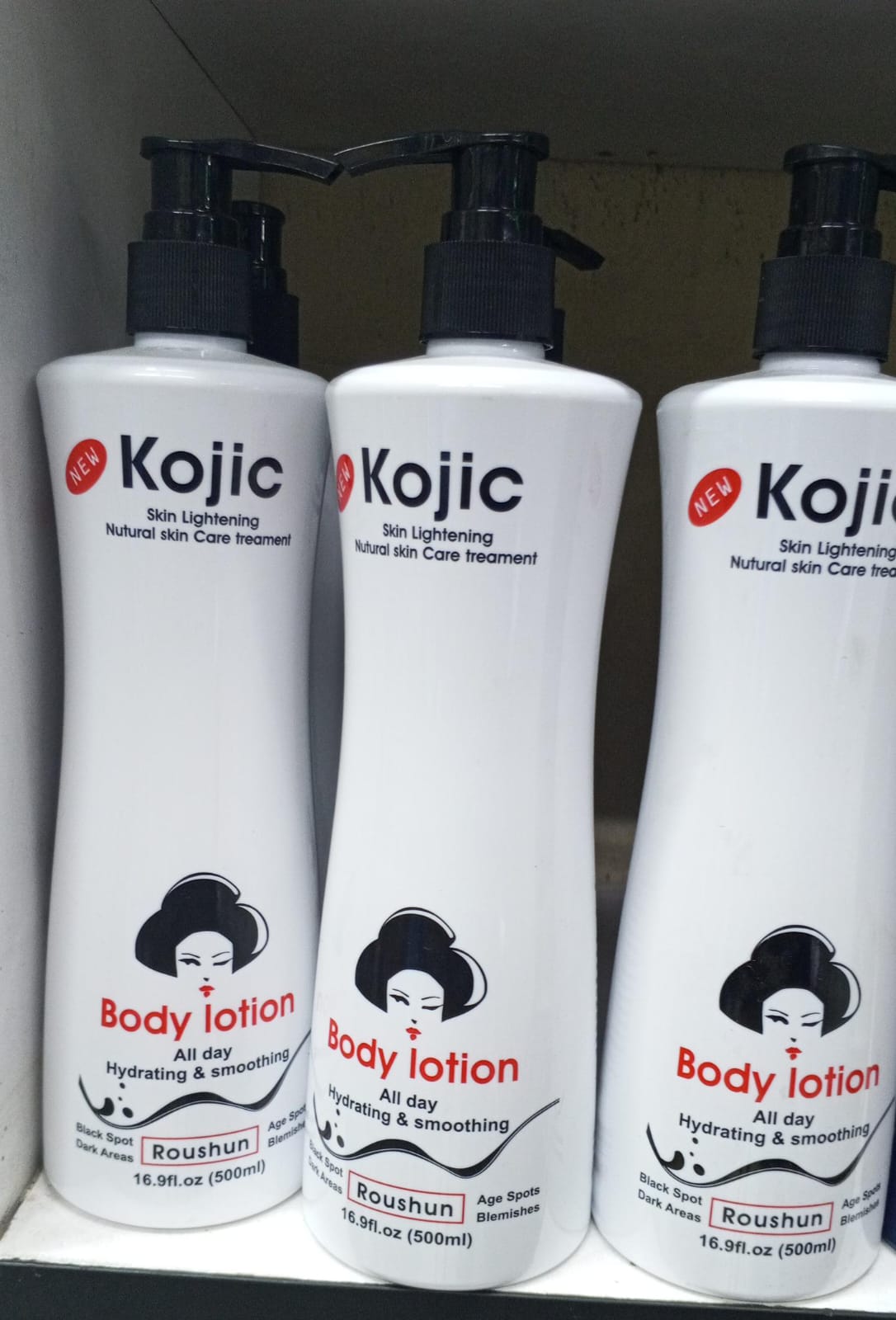 Kojie San Kojic Skin Lightening And Brightening (Black Spots/age Spots/dark Areas Remover) Kojiic Acid Body Lotion