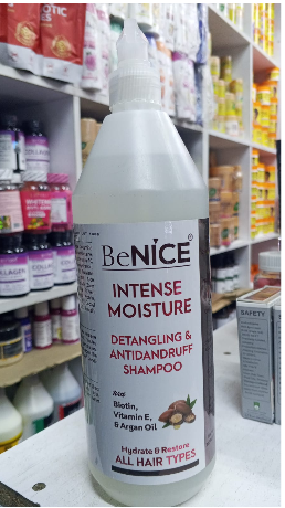 All Hair Types BeNice Intense Moisture Detanling & Antidandruff Shampoo