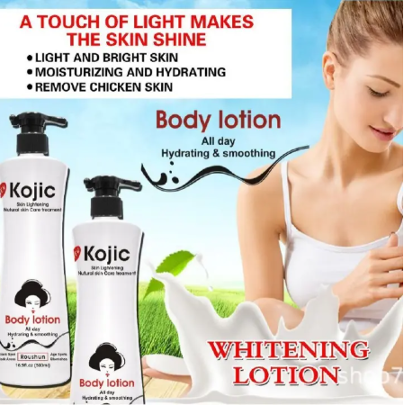Kojie San Kojic Skin Lightening And Brightening (Black Spots/age Spots/dark Areas Remover) Kojiic Acid Body Lotion