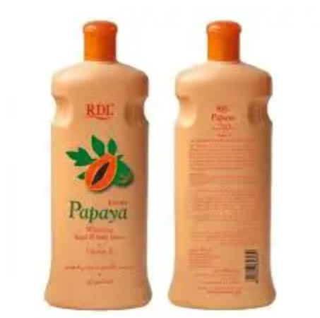GlowByYou Papaya Glow; Brighten + Even Tone  RDL Papaya Whitening Body Lotion with SPF 15, Moisturizing Skin Brightening Lotion for Smooth, Even Tone and Healthy Glowing Skin, Suitable for Daily Use