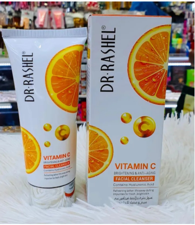 Dr. Rashel Vitamin C Facial Cleanser Brightening Anti-aging with Hyaluronic Acid