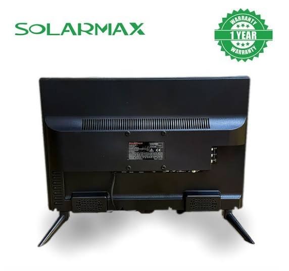 📺 Solarmax 24, 26-Inch Digital LED TV | HD Display ✨ | Built-In DVB-T2 Decoder 📡 | HDMI, USB & VGA 🔌 | Energy Saving 💡 | AC/DC Support | Compact Home Television 🏠