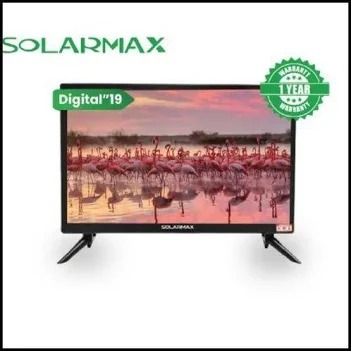 📺 Solarmax 19-Inch Digital LED TV | HD Display ✨ | Built-In DVB-T2 Decoder 📡 | HDMI, USB & VGA 🔌 | Energy Saving 💡 | Compact Home & Office Television 🏠