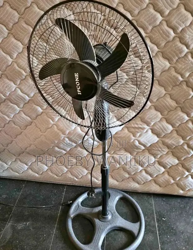 🌬️ IPCONE 16 Inch Standing Fan 🌀 | Powerful Electric Pedestal Fan ⚡ | 3 Speed Settings 🔄 | Adjustable Height & Oscillation 🏠 | Quiet Cooling Fan for Home & Office ❄️