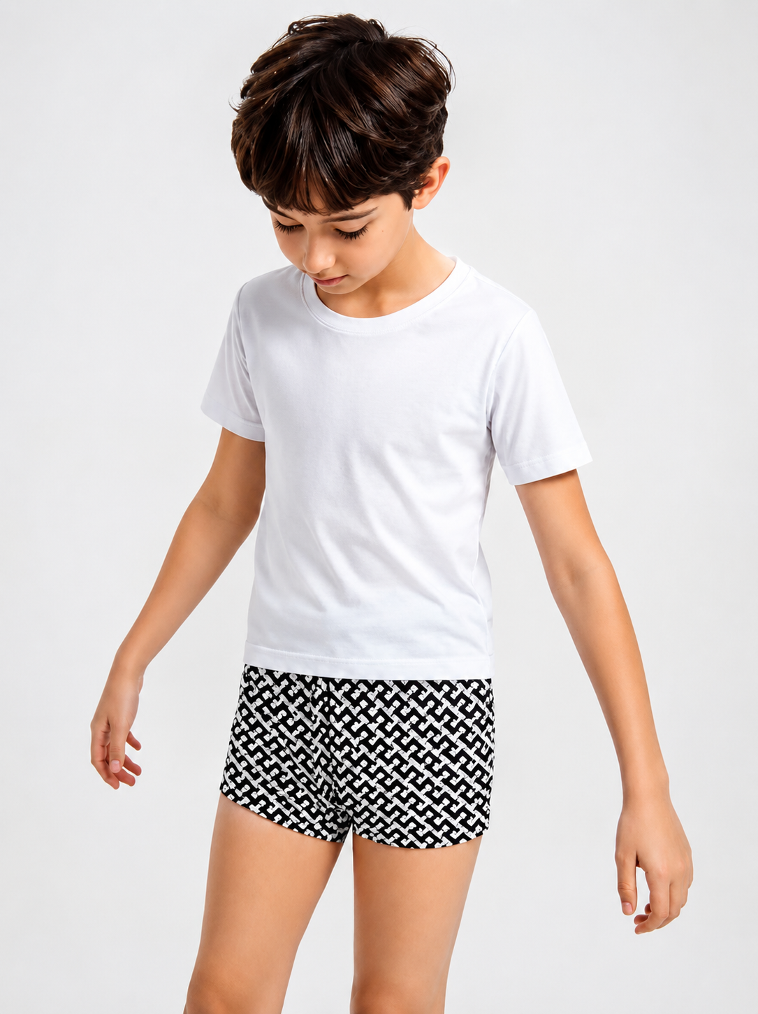 Kid's woven boxer Soft.,Breathable, and Comfortable