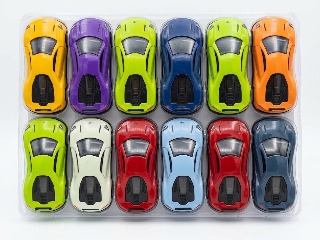 Collector’s Edition 1:36 Die-Cast Sports Car Model Set (3-Pack Assortment)