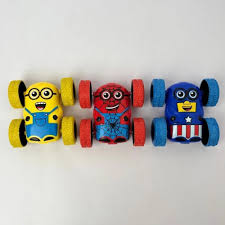 ToonStunt 360° Flip & Roll Cartoon RC Stunt Car
