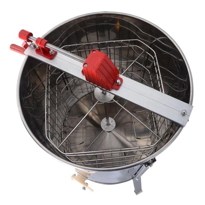 3 Frame Honey Extractor Machine – Manual Stainless Steel Honey Extractor