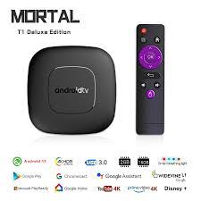 Mortal T1 Mini Android TV Box - 4K Streaming Device HD.