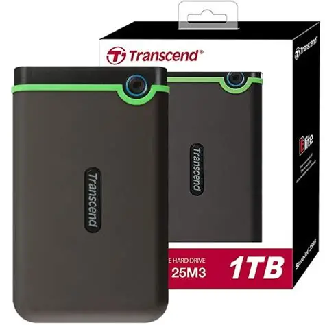 Transcend 1TB StoreJet M3 USB 3.0 External Hard Drive