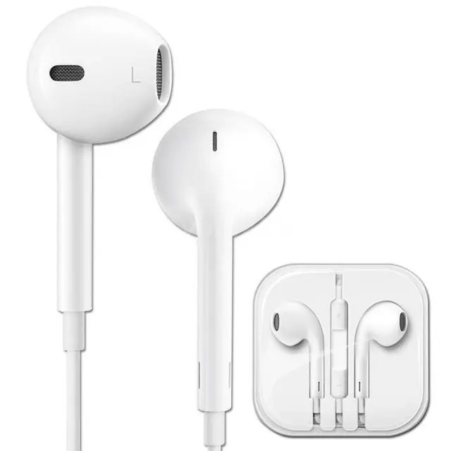 3.5mm Wired Earphones In-Ear Headphones with Mic Hands-Free Stereo Earbuds - High Bass Noise Isolating Sports Headset for Samsung Xiaomi Huawei Android PC Laptop