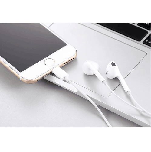 3.5mm Wired Earphones In-Ear Headphones with Mic Hands-Free Stereo Earbuds - High Bass Noise Isolating Sports Headset for Samsung Xiaomi Huawei Android PC Laptop