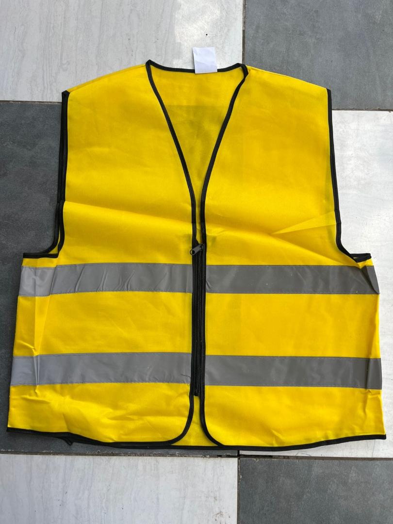 Zipped Reflective Safety Vest | High Visibility Reflector Jacket | Reflective Workwear Safety Vest | Multiple Colours