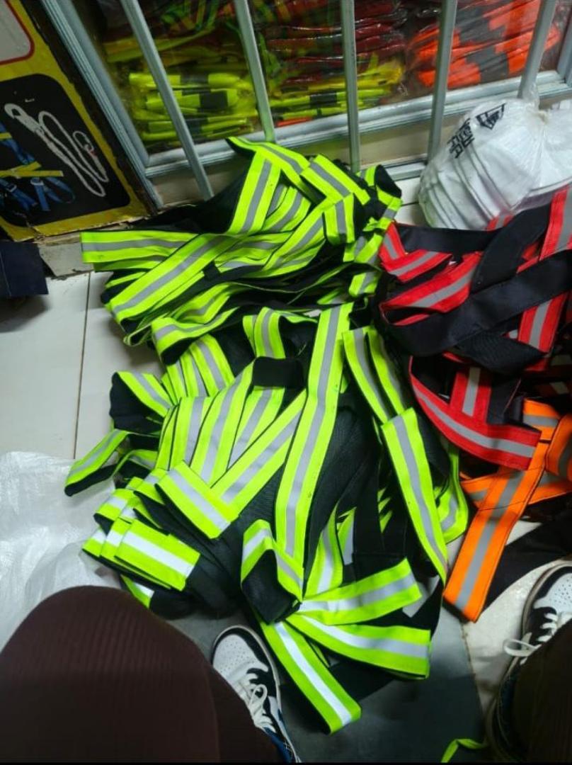 Reflective  Strap – Cross Back Hi-Vis Vest Straps for Cycling, Running & Night Safety (Multiple Colors)