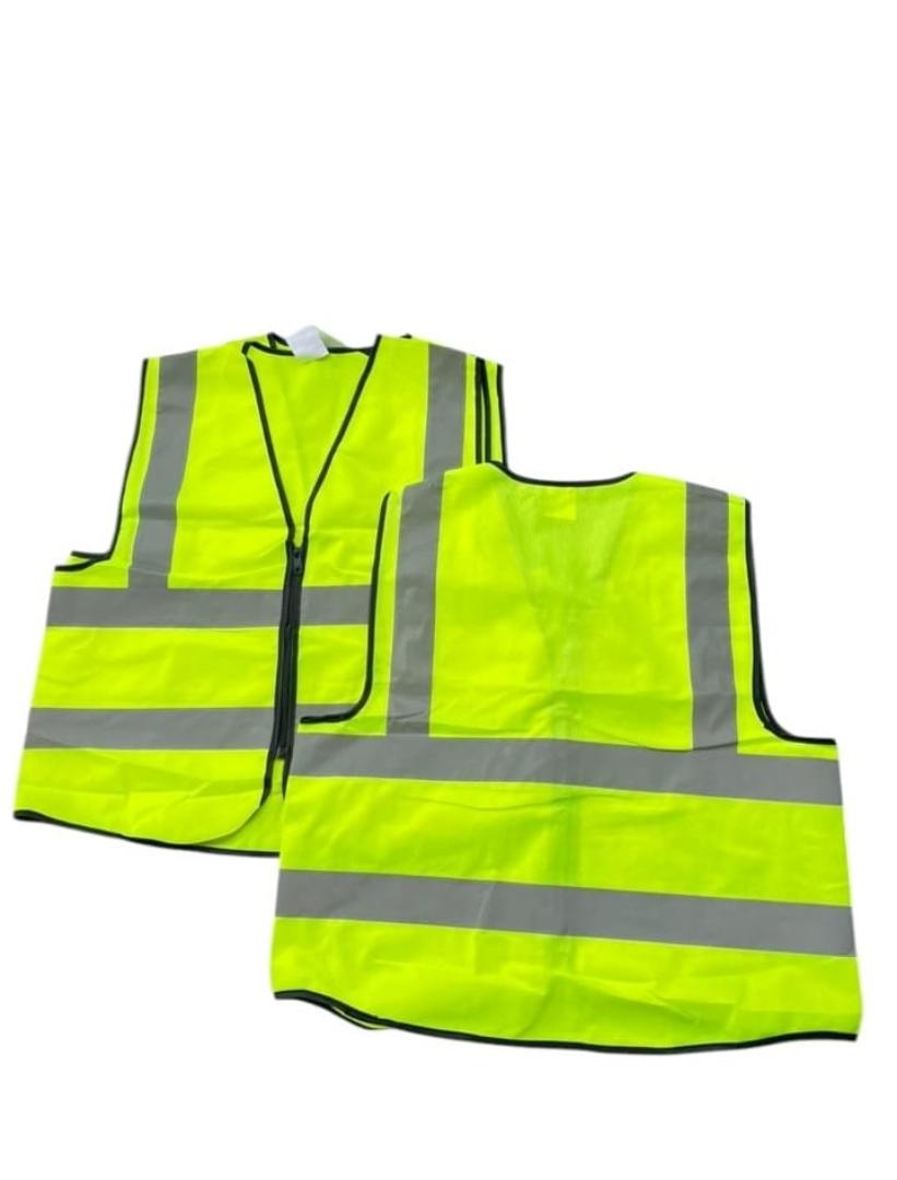 Zipped Reflective Safety Vest | High Visibility Reflector Jacket | Reflective Workwear Safety Vest | Multiple Colours