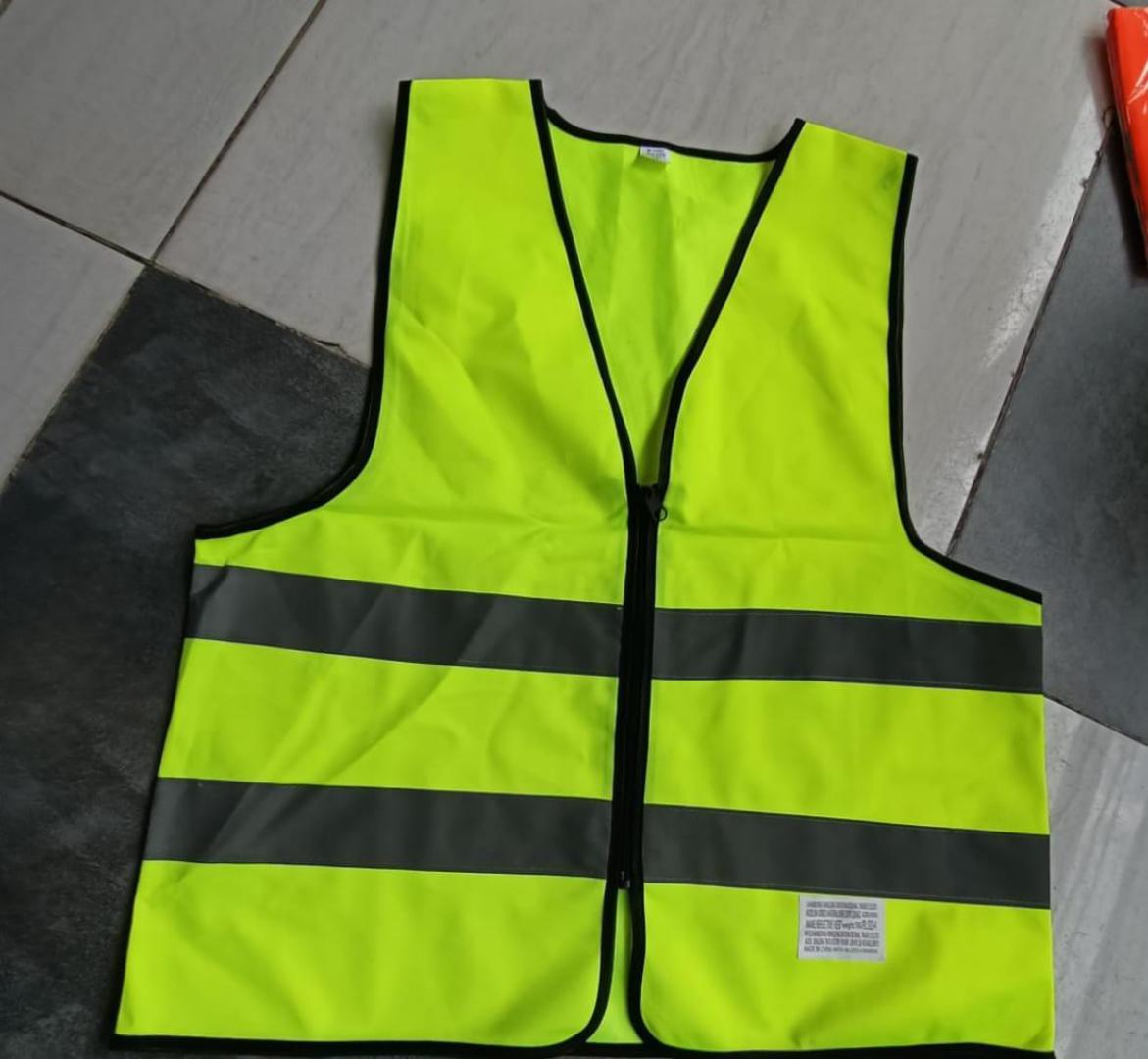 Zipped Reflective Safety Vest | High Visibility Reflector Jacket | Reflective Workwear Safety Vest | Multiple Colours