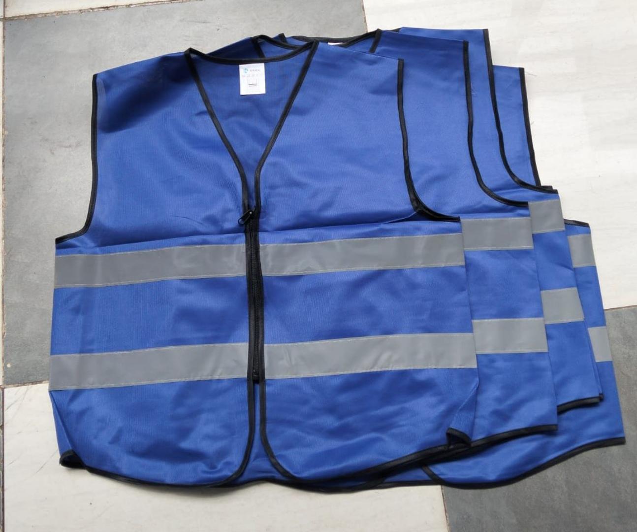 Zipped Reflective Safety Vest | High Visibility Reflector Jacket | Reflective Workwear Safety Vest | Multiple Colours