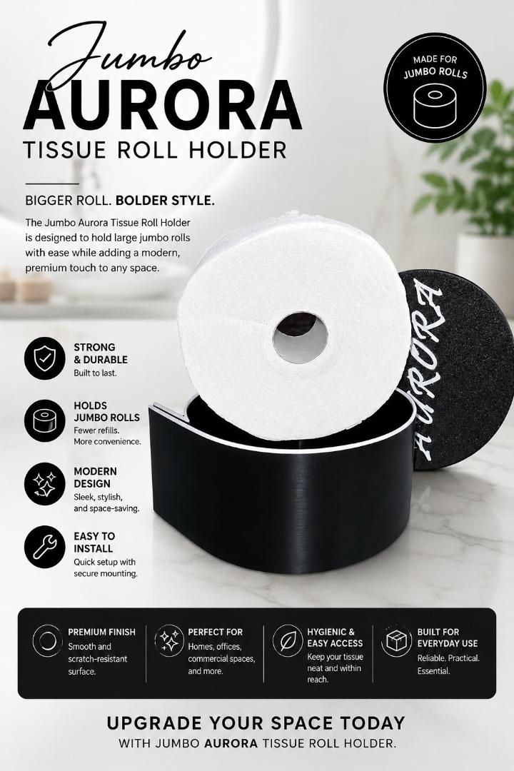 Toilet Paper Holder Wall Mountable water proff