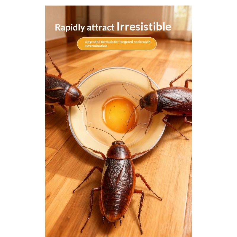 LVDOUYA Cockroach Killer Gel Bait, Syringe Type Roach Killing Bait, Home Use Chain Transmission Roach Exterminator, Kitchen Pest Control Insecticide for German American Cockroaches