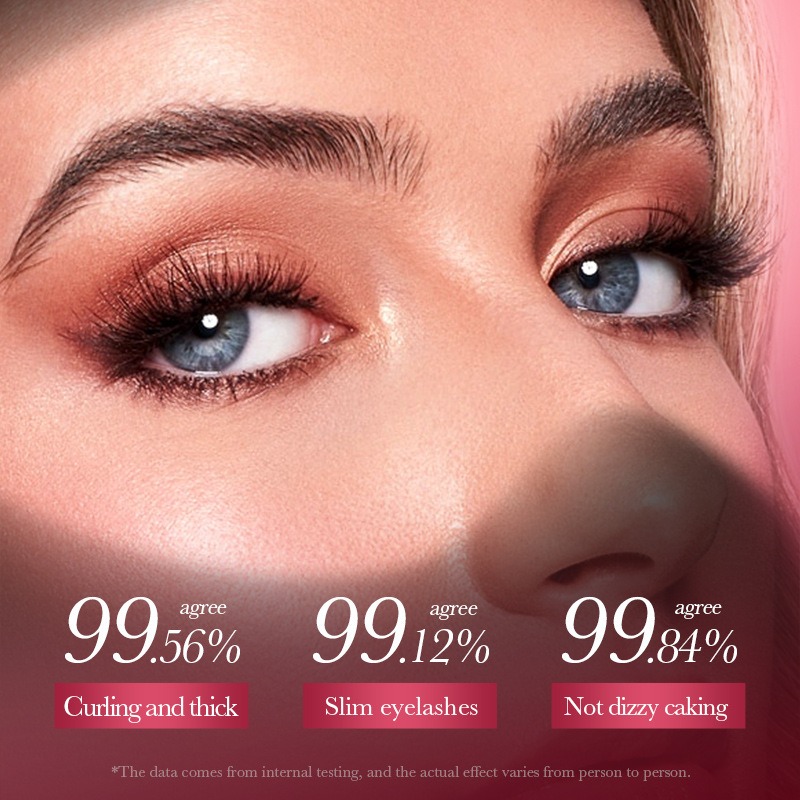 SENANA MARINA Galaxy Mascara, Long Lasting Curling Lengthening Thickening Mascara, Fast Drying Waterproof Smudge-Proof No Clump Eyelash Mascara, Volumizing Eye Makeup