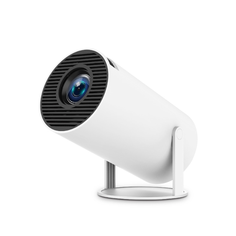 Android 11 Smart Portable Projector with Built-in 4000+ Apps, WiFi6 BT5.0 Auto Keystone Home Theater Projector, 180° Rotatable Mini Projector with Remote Control for Bedroom Living Room Outdoor Movie