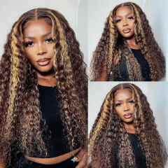 13x4 Curly hair with lace front, small curls wig, lace frontal wig