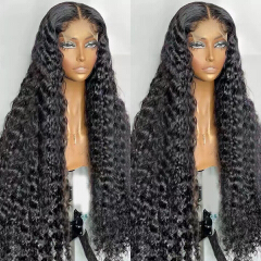 13x4 Curly hair with lace front, small curls wig, lace frontal wig