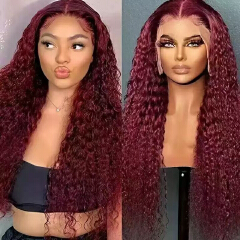 13x4 Curly hair with lace front, small curls wig, lace frontal wig