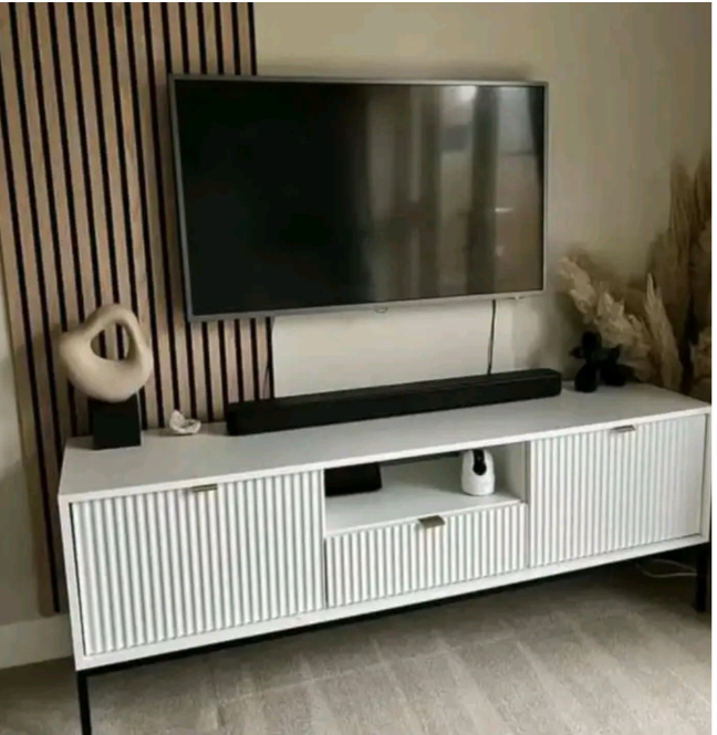 SMART DESIGN Classic Modern TV Stand Can Fit upto 55 Inch TV High Quality Wooden TV Stand Stylish and Durable