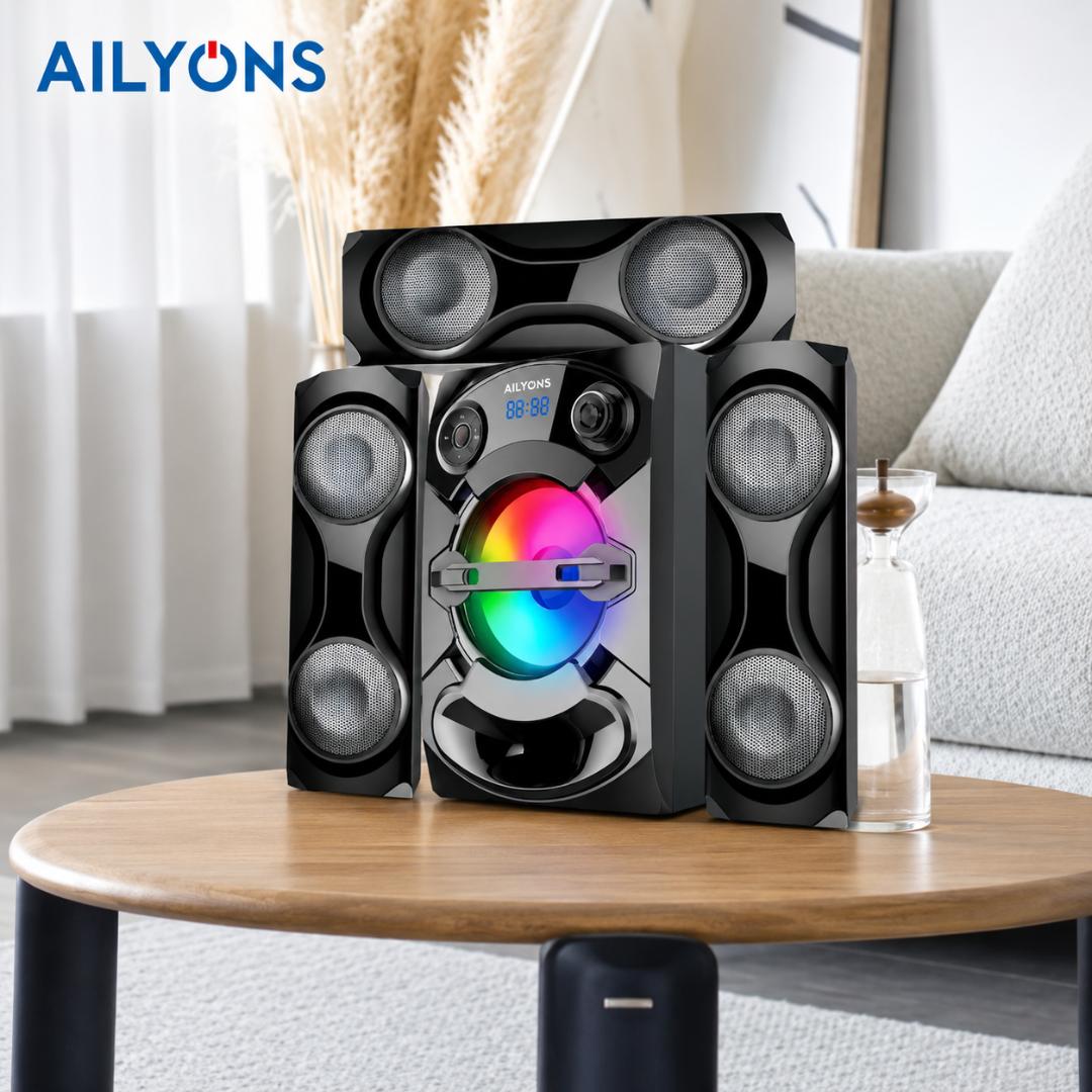 AILYONS ELP3601K 3.1CH Subwoofer Home Theatre Multi Media Bluetooth Speaker System, (1YR WRTY)