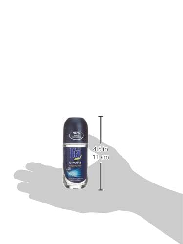 FA Invisible Power Anti-Perspirant Roll On 50ml Long Lasting Deodorant Fresh Underarm Protection Against Sweat & Odour Daily Personal Care Roll-On for Women
