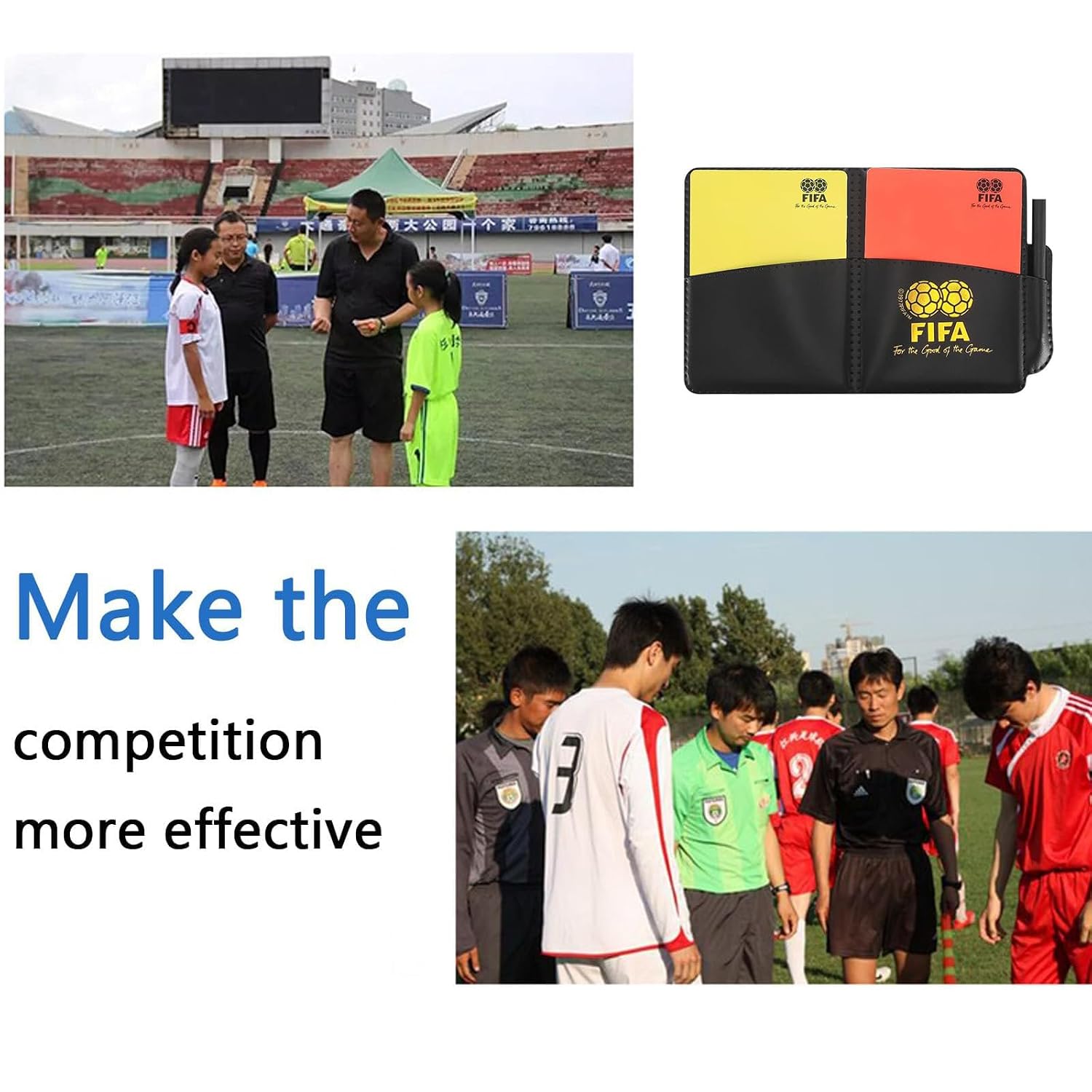 2 Packs Football Referee Whistle Red Yellow Cards Set With Lanyard Card Holder Professional Soccer Match Officiating Kit Coaches Schools Training Sports Game Referee Accessories Football Equipment Set