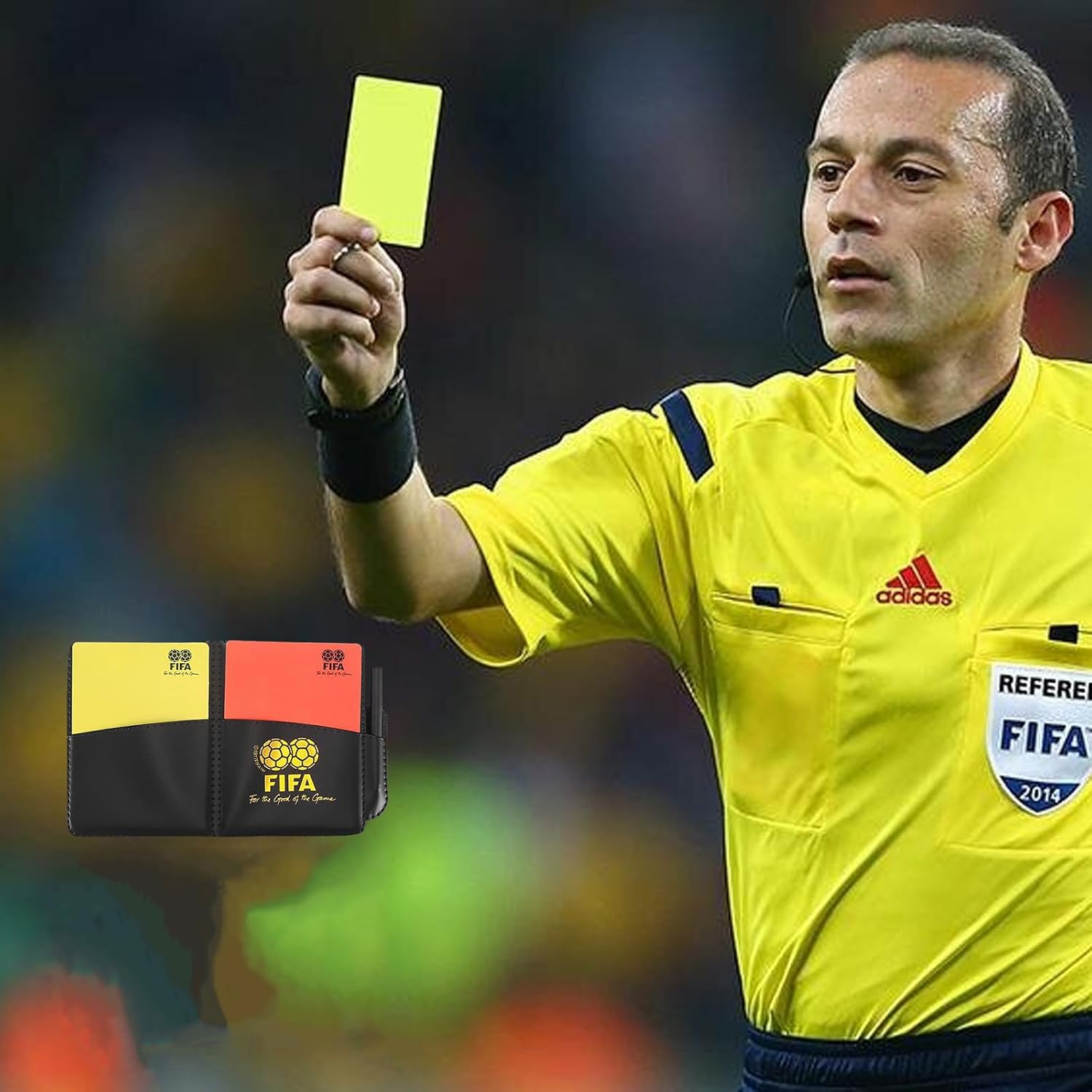 2 Packs Football Referee Whistle Red Yellow Cards Set With Lanyard Card Holder Professional Soccer Match Officiating Kit Coaches Schools Training Sports Game Referee Accessories Football Equipment Set