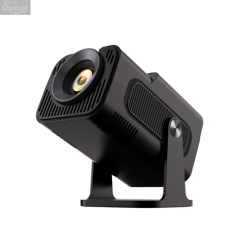 HY320mini Android 12 Smart Portable Projector, Auto Keystone Correction 180° Rotation, WiFi6 HD Home Projector