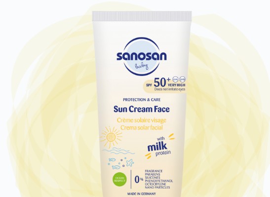 Sanosan Baby Sun Cream -Face

SPF 50+ offer broad-spectrum UVA and UVB protection, helping to safeguard delicate skin against harmful sun exposure.
