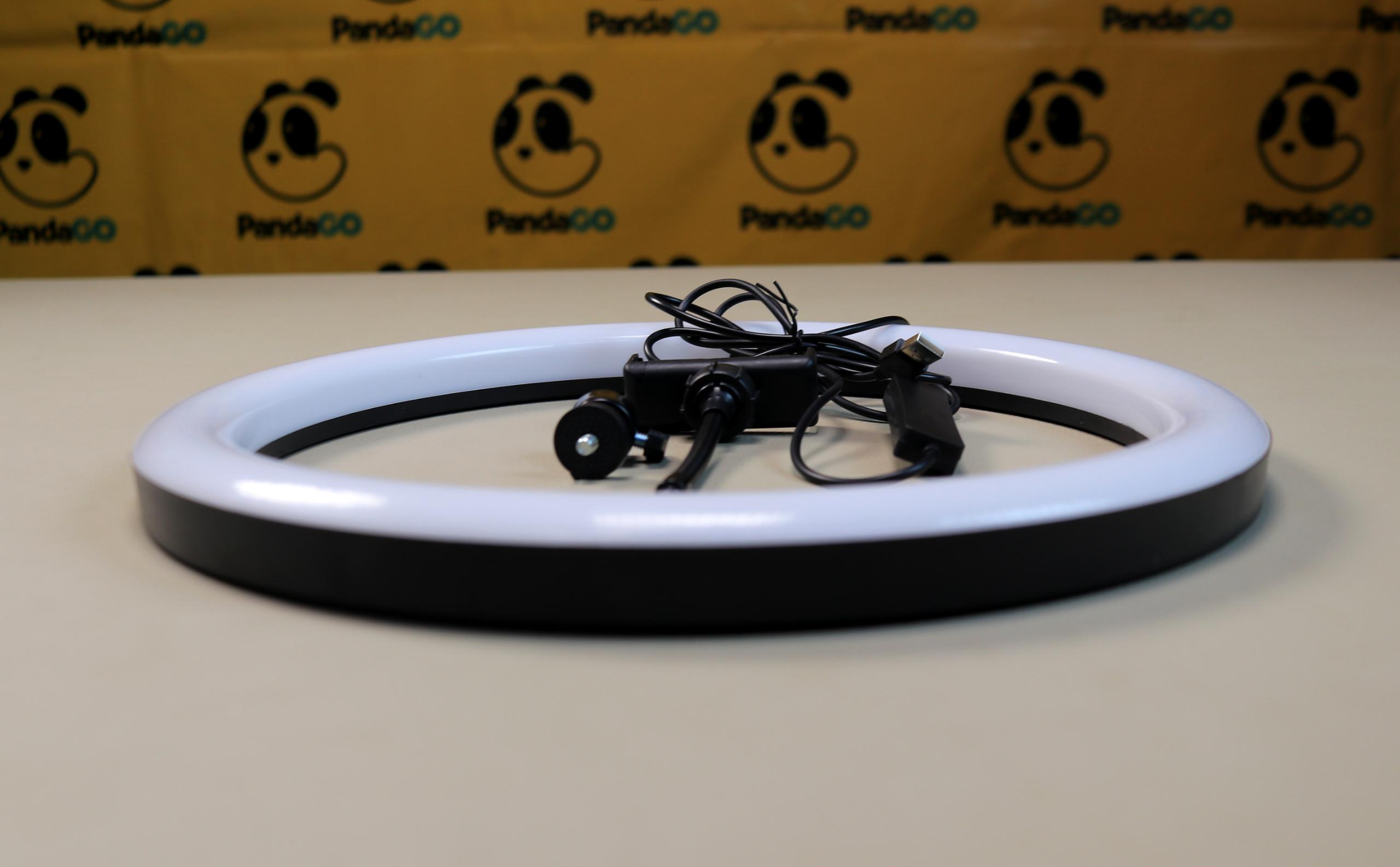 MJ-36 14-Inch RGB LED Ring Light with Smartphone Holder for TikTok, Vlogging & Studio Photography