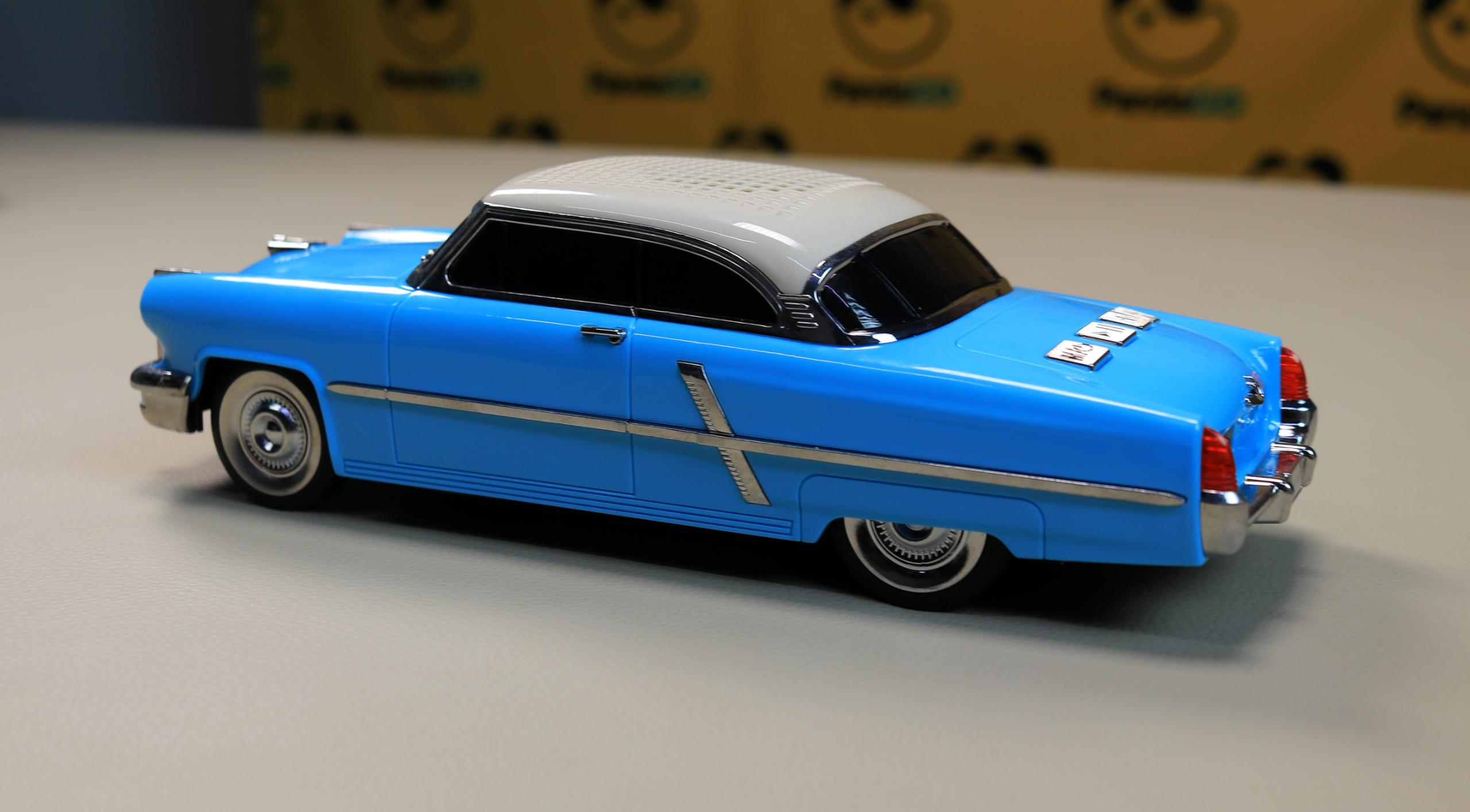 WS-1957 Retro Classic Car Bluetooth Speaker – Portable Wireless Novelty Stereo with FM Radio, USB & TF Card