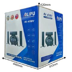 AILIPU KL-6301 3.1CH Woofer Subwoofer Bluetooth Cinema Home Theater System - 60W, AC/DC, USB/SD/FM - Black