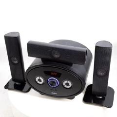 AILIPU KL-6301 3.1CH Woofer Subwoofer Bluetooth Cinema Home Theater System - 60W, AC/DC, USB/SD/FM - Black