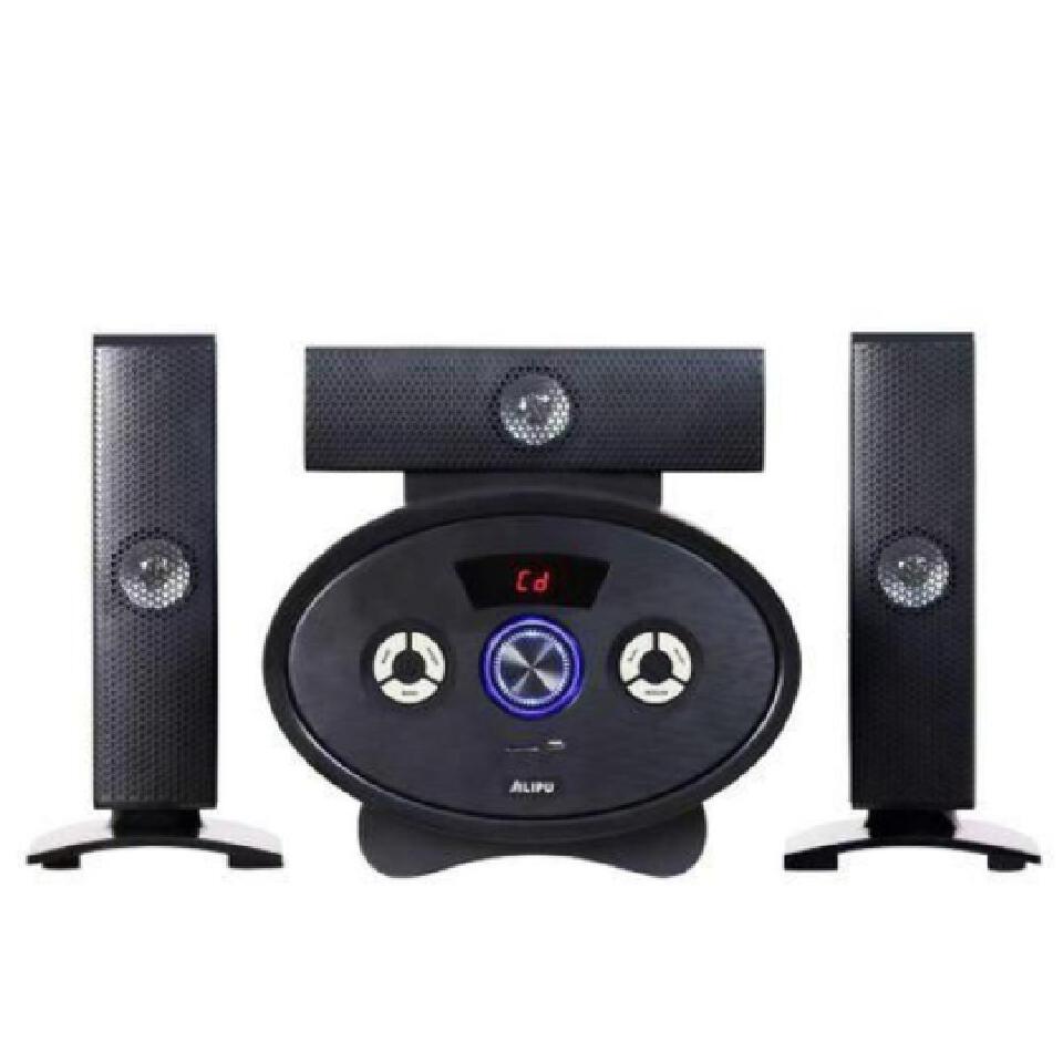 AILIPU KL-6301 3.1CH Woofer Subwoofer Bluetooth Cinema Home Theater System - 60W, AC/DC, USB/SD/FM - Black
