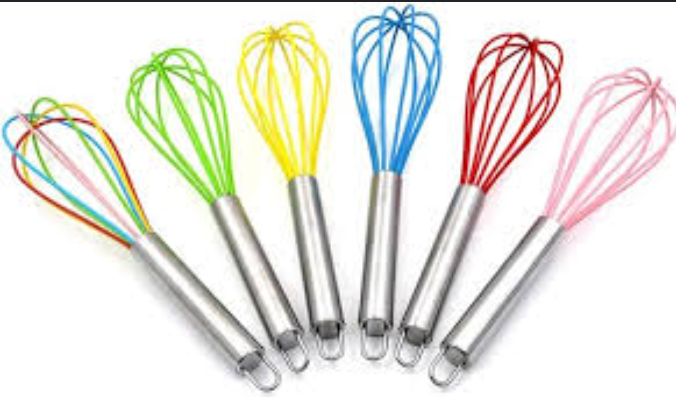 ON OFFER 1Pc Stainless Steel Whisk Mixer with opener Wire Cake Egg Frother Beater Baking Tools Kitchen Tool.