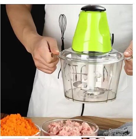 [ MAKES IT EASY AND SAVES COSTS 🤩🤩✨ !!! ] Single Brand New Very High Quality Stylish and Luxurious Kitchen ⏯️Electric meat grinder/food chopper . Designed With Durability and Functionality