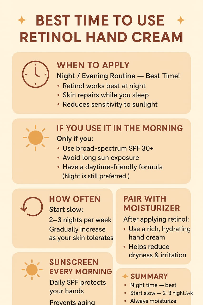 ORIGINAL IREV RETINOL HAND CREAM.HELPS TO MOISTURISE DRY HANDS IMPROVING APPEARANCE OF FINE LINES AND ROUGH SKIN.RETINOL HELPS TO FIGHT ANTI AGING AND COLLAGEN KEEPS YOUR HANDS LOOKING YOUNG
