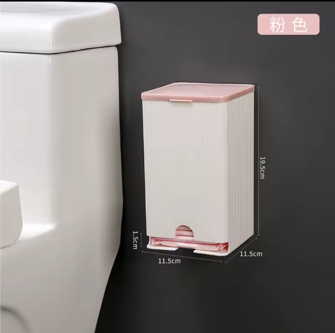💃🏾💃🏾💃🏾💃🏾💃🏾
Sanitary tampons wall mount dispenser multifunctional storage box restroom bedroom swab organizer 

Easy way to store and access girls accessories